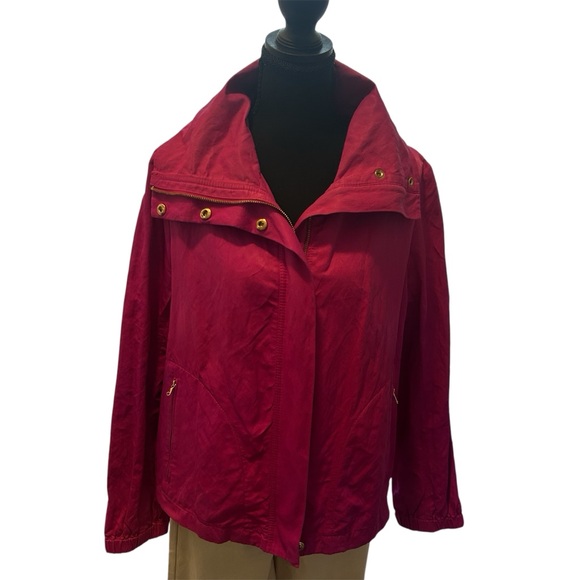 Talbots Fuchsia jacket. Size 12P - Picture 6 of 9